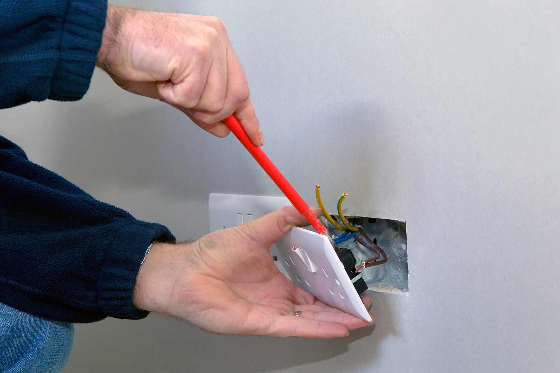 Our electricians can install plug sockets for domestic and commercial proeprties in Maylandsea and the local area. 